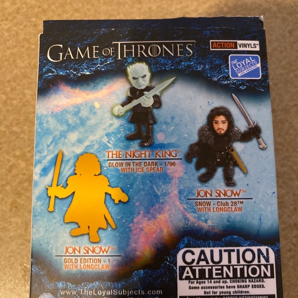 The Loyal Subjects 2020 Game of Thrones Jaime Lannister Action Vinyl Figure NIB - Picture 4 of 6
